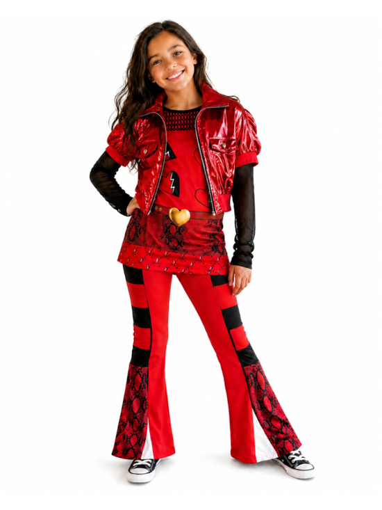 Coolproud Other - Girl's 3-Piece “Rise of Red” Costume Set – Coolproud – Approx. Size 10 – NWOT